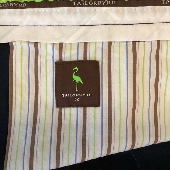 Mens TailorByrd Big & Tall flat Front Cotton Shorts 52x8.5‎ - Picture 5 of 6